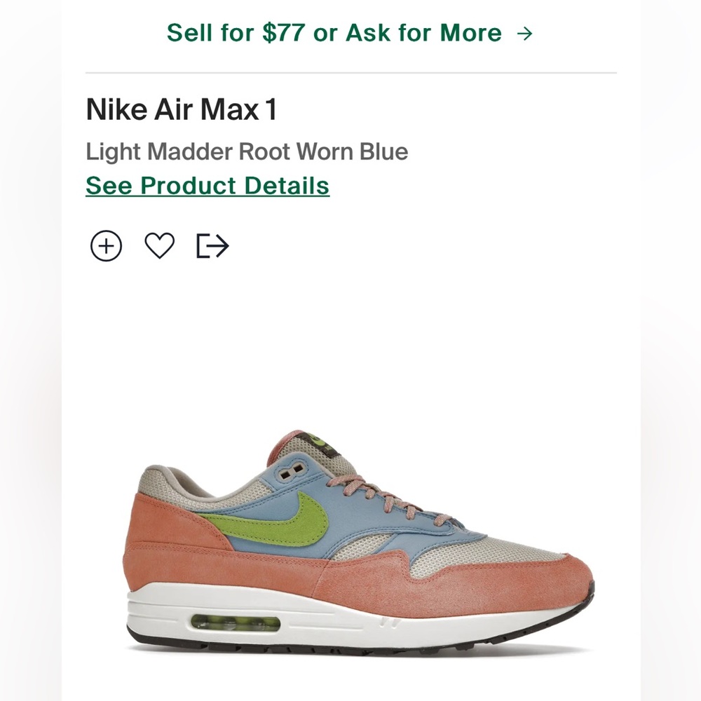 Air Max 1 Light Madder